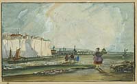 Fort and jetty watercolour | Margate History